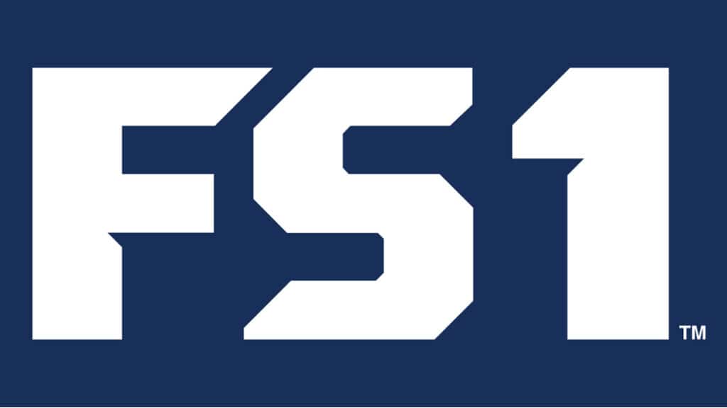The fsi logo on a blue background.