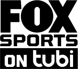Fox sports on tubi logo.