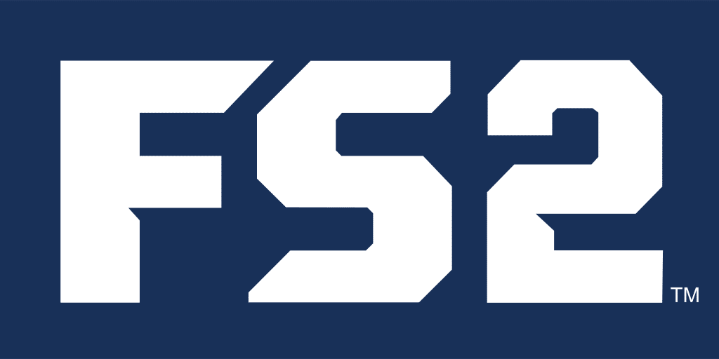 The fs2 logo on a blue background.