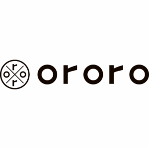 The image displays the word "ororo" in bold, modern lowercase letters, with a circular emblem containing the letters "r" and "o" arranged in a cross pattern to the left, representing one of Our Sponsors.