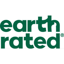 Earth rated logo on a white background.